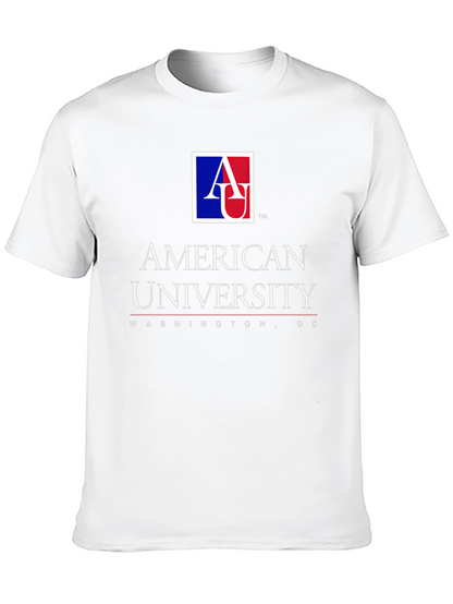American University Graphic T-Shirt - Black