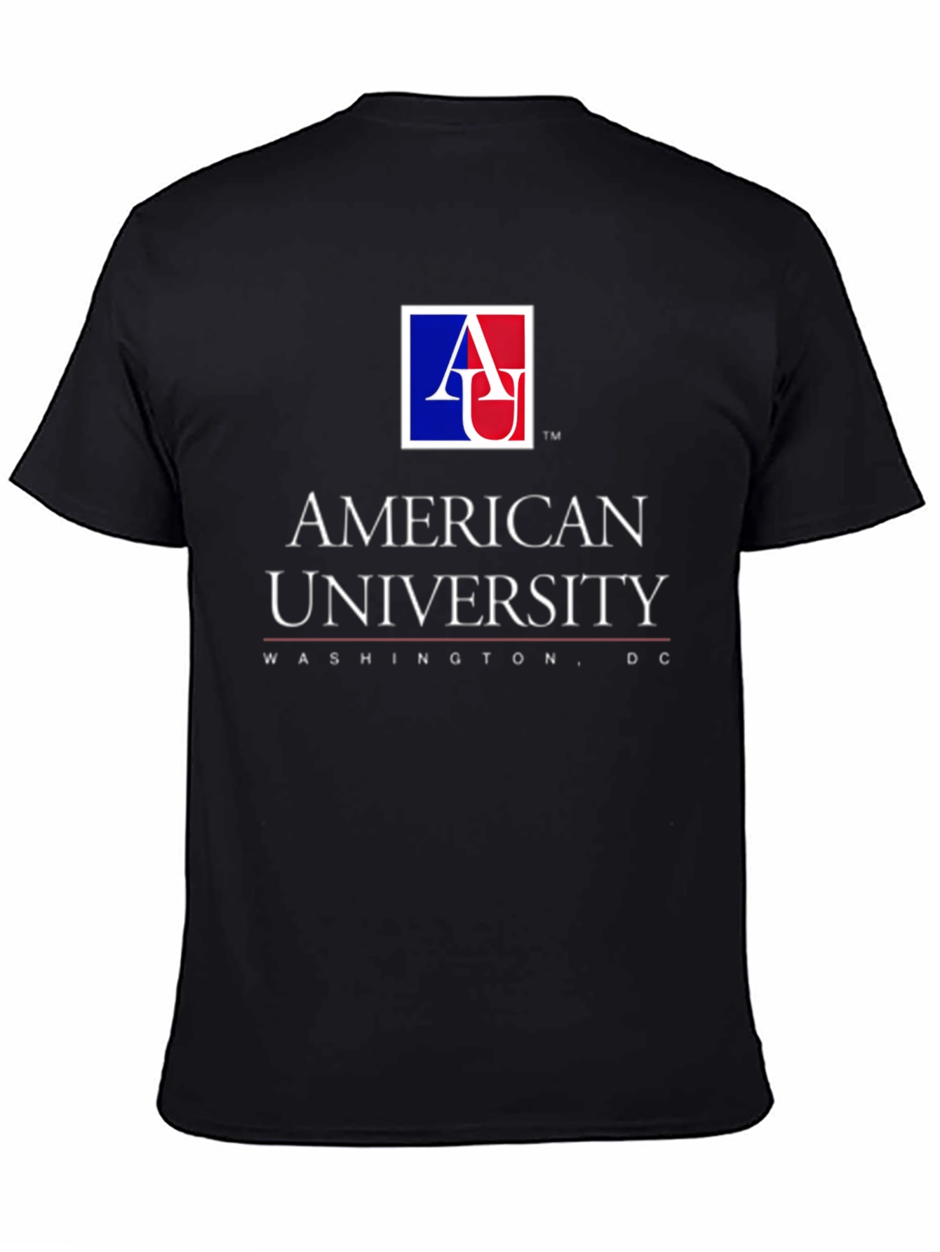 American University Graphic T-Shirt - Black