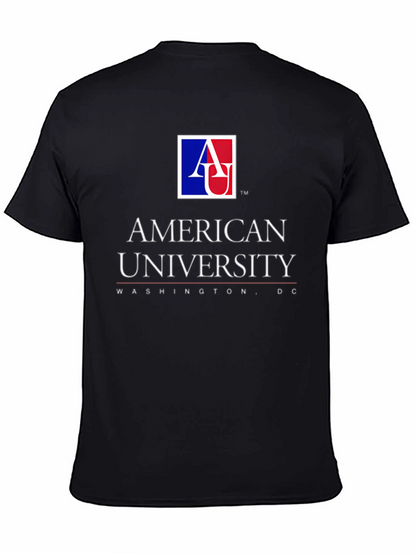 American University Graphic T-Shirt - Black