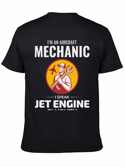 Aircraft Mechanic Jet Engine T-Shirt