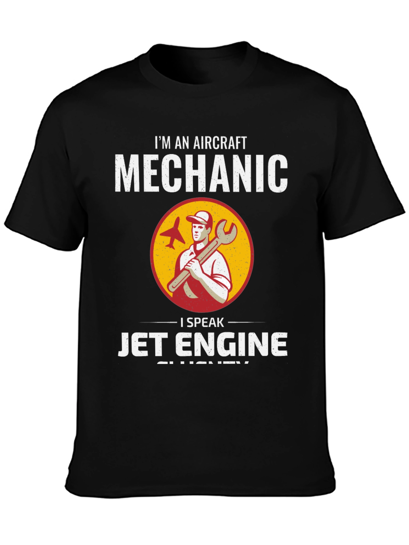 Aircraft Mechanic Jet Engine T-Shirt