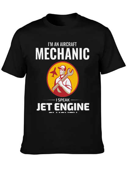Aircraft Mechanic Jet Engine T-Shirt