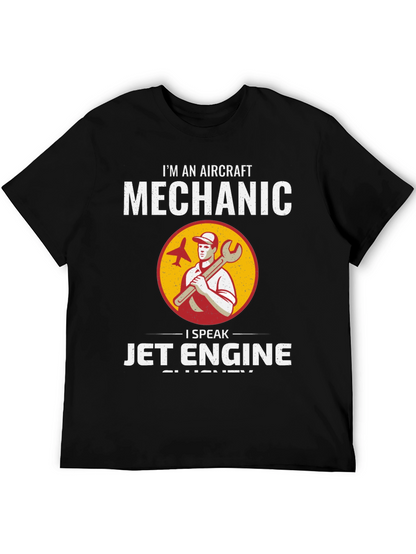 Aircraft Mechanic Jet Engine T-Shirt
