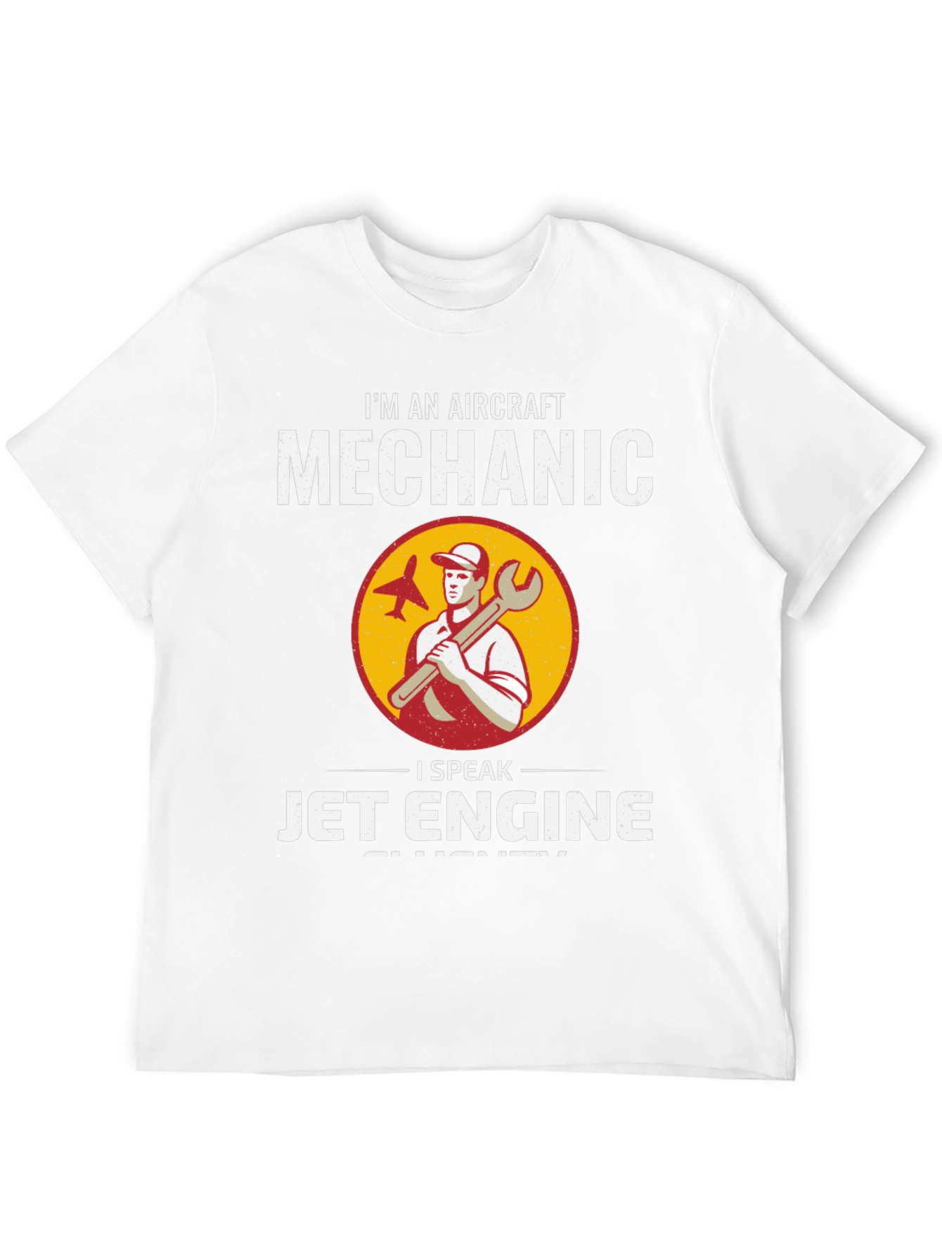 Aircraft Mechanic Jet Engine T-Shirt