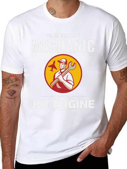 Aircraft Mechanic Jet Engine T-Shirt