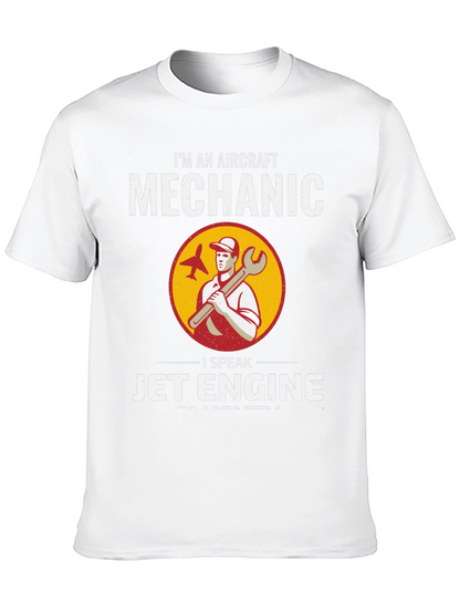 Aircraft Mechanic Jet Engine T-Shirt