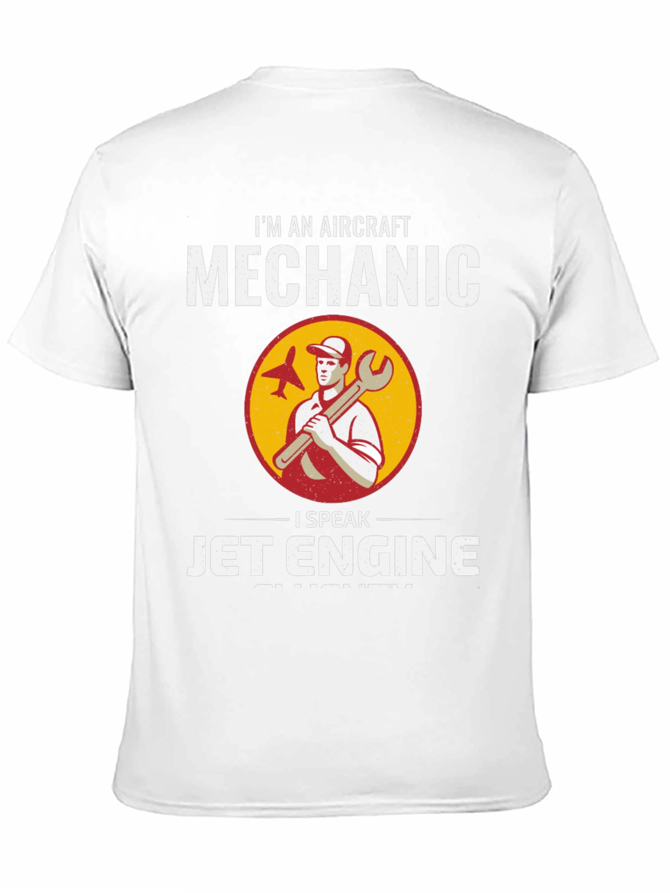 Aircraft Mechanic Jet Engine T-Shirt