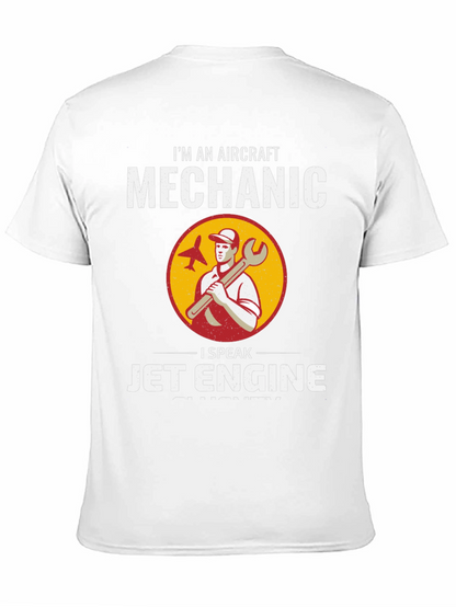 Aircraft Mechanic Jet Engine T-Shirt