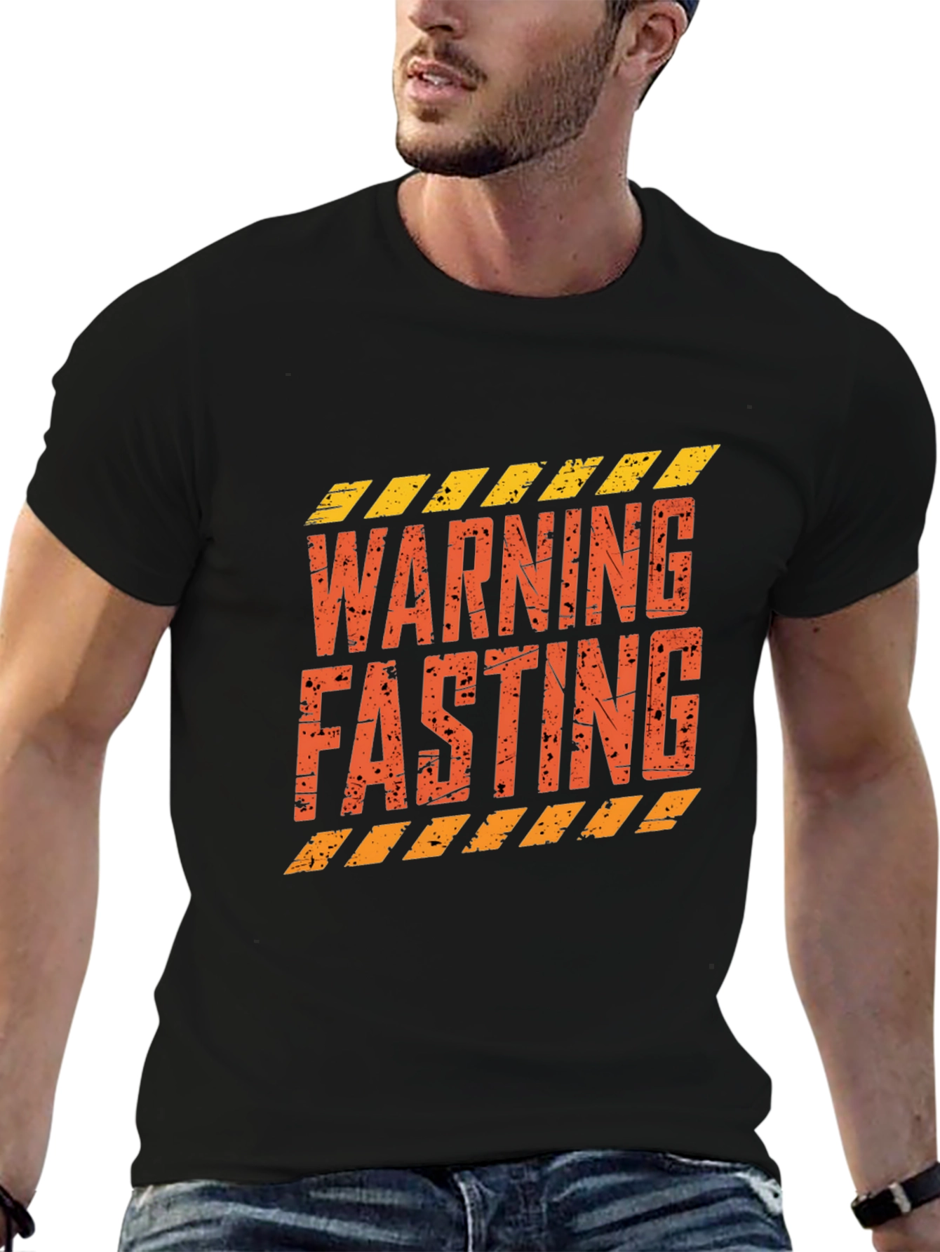 Warning Fasting T-Shirt - Stylish Graphic Tee