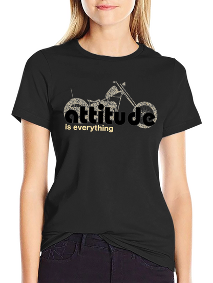 Attitude is Everything Motorcycle T-Shirt
