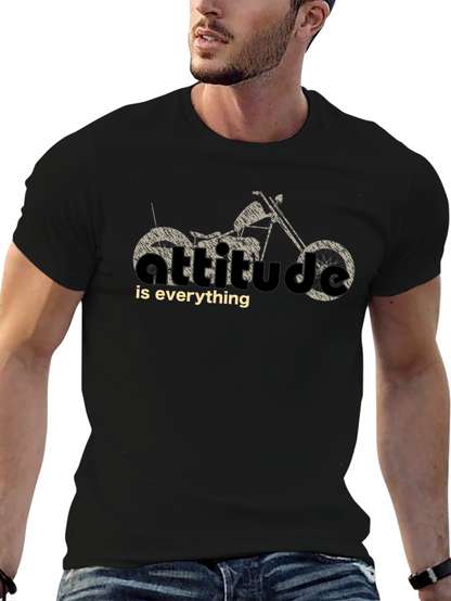 Attitude is Everything Motorcycle T-Shirt