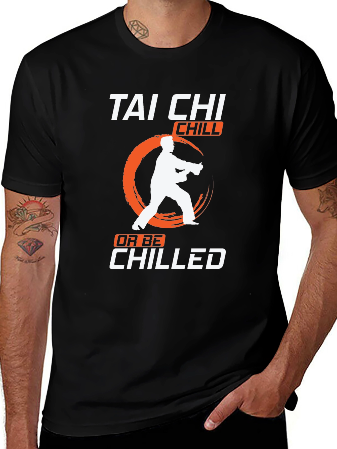 Tai Chi Chill T-Shirt Martial Arts Graphic Tee