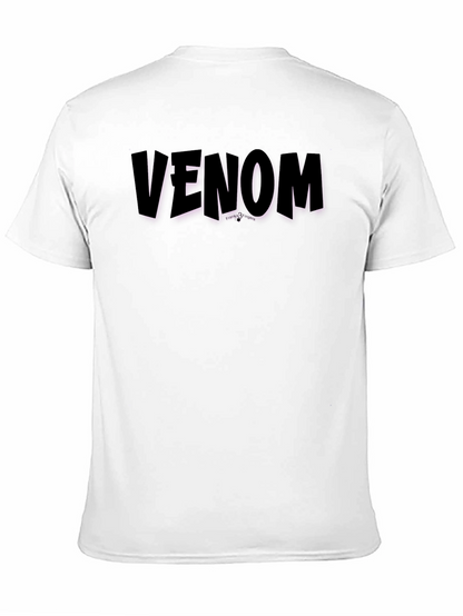 Venom Graphic Tee - Bold Black T-Shirt