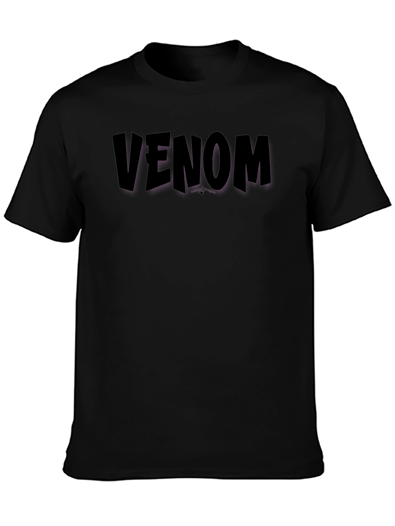 Venom Graphic Tee - Bold Black T-Shirt