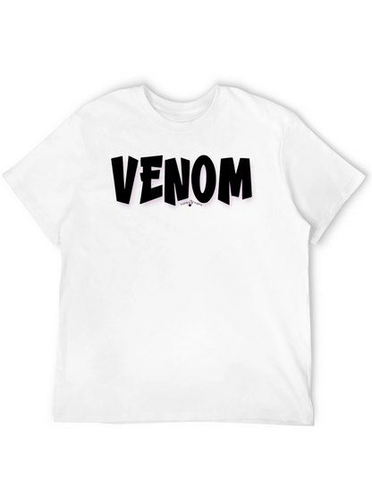 Venom Graphic Tee - Bold Black T-Shirt