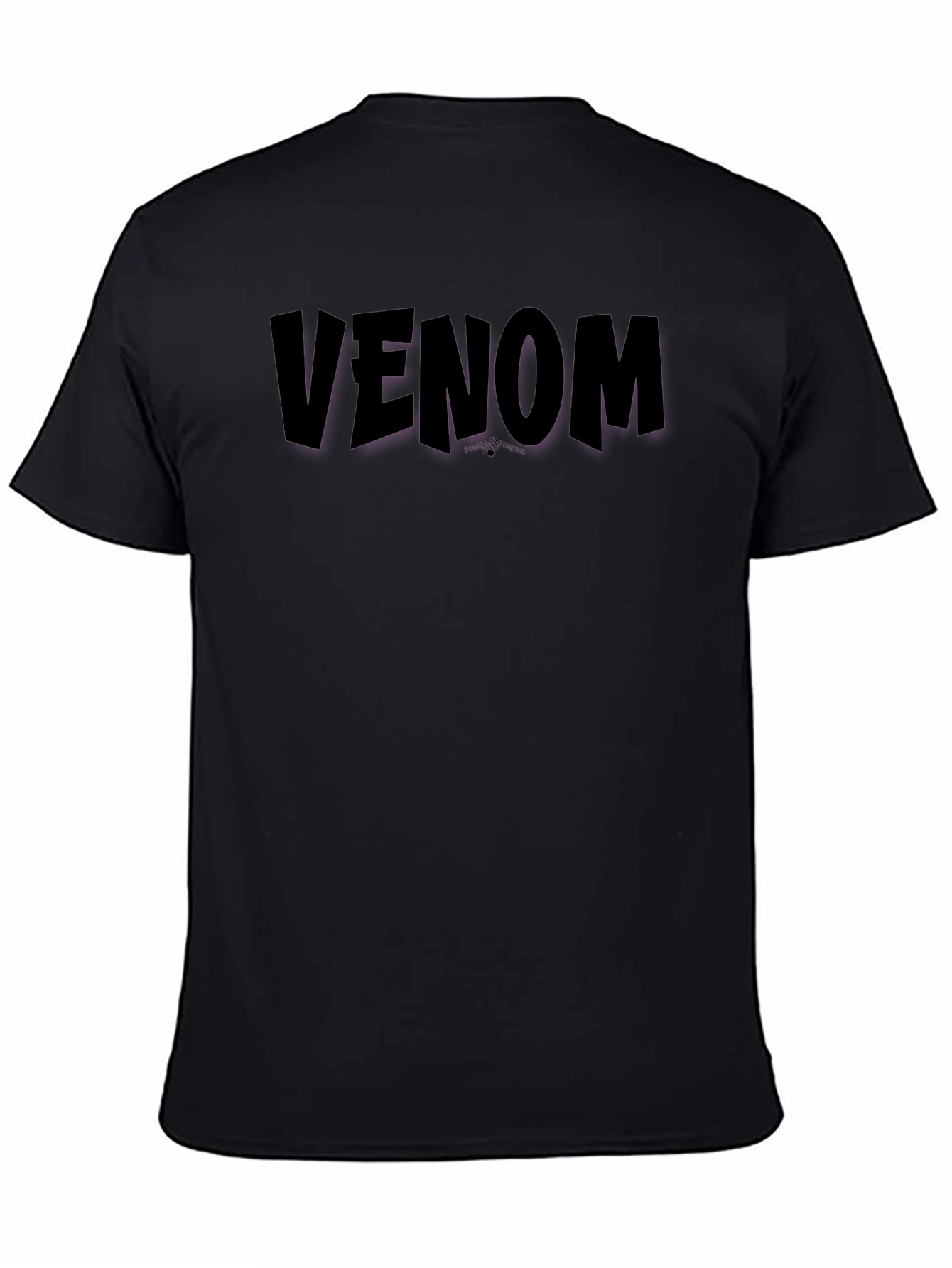Venom Graphic Tee - Bold Black T-Shirt