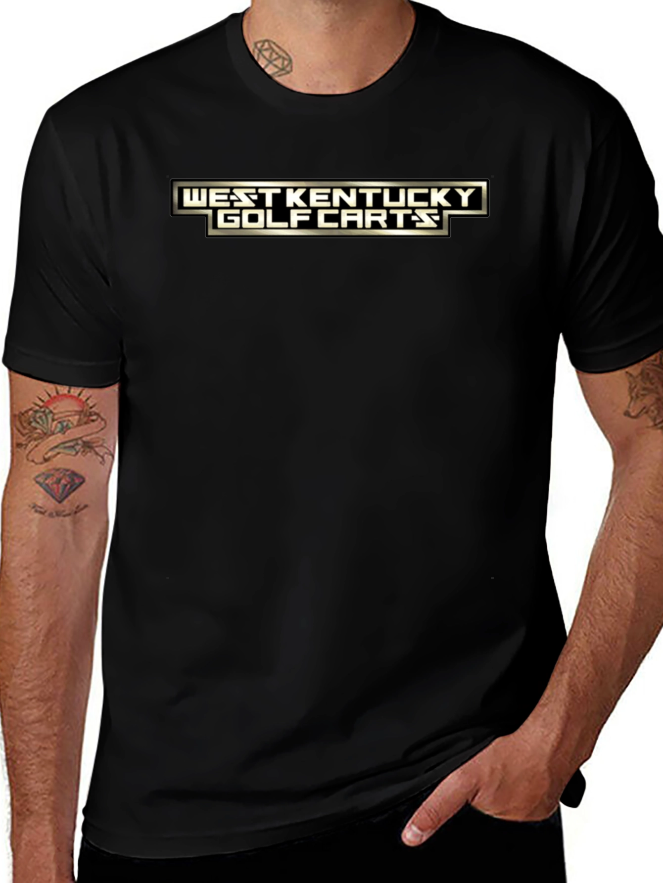 West Kentucky Golf Carts Black T-Shirt