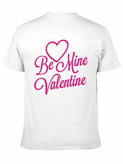 Be Mine Valentine Black T-Shirt