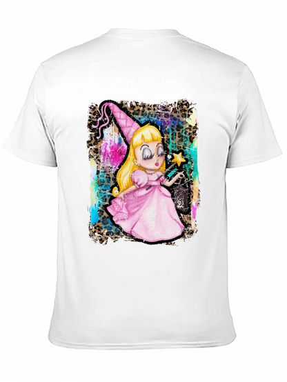 Whimsical Cartoon Witch T-Shirt