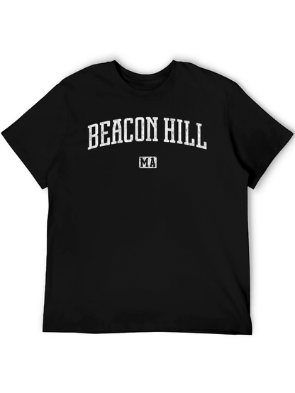 Beacon Hill MA T-Shirt - Black