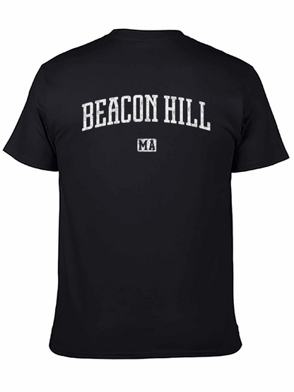 Beacon Hill MA T-Shirt - Black