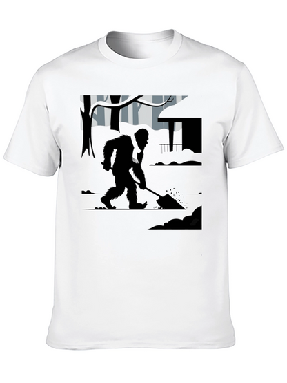 Bigfoot Digging T-Shirt