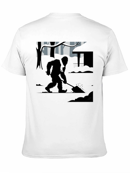 Bigfoot Digging T-Shirt