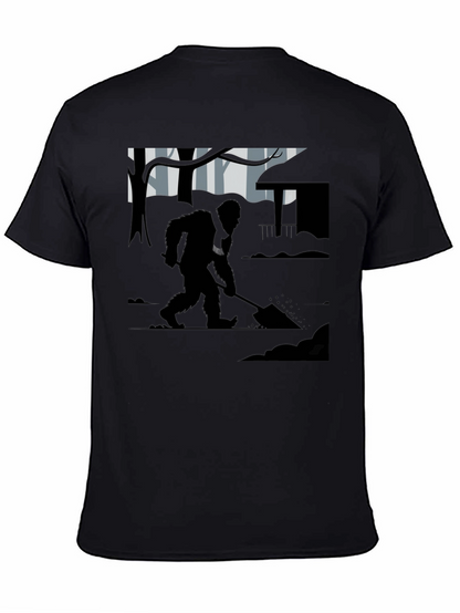 Bigfoot Digging T-Shirt