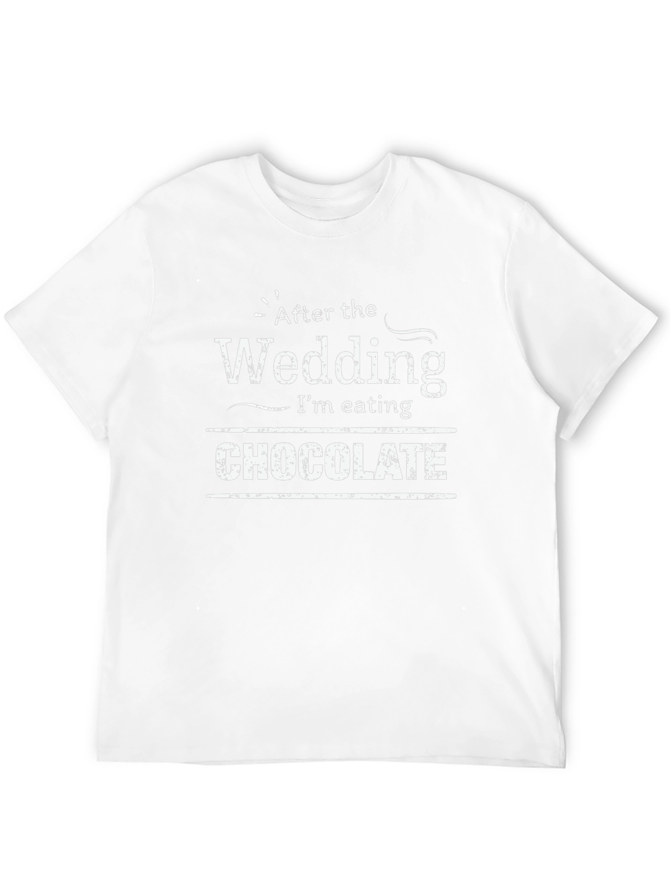After the Wedding Chocolate T-Shirt