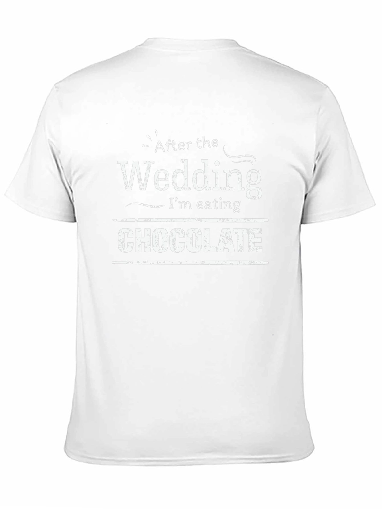 After the Wedding Chocolate T-Shirt