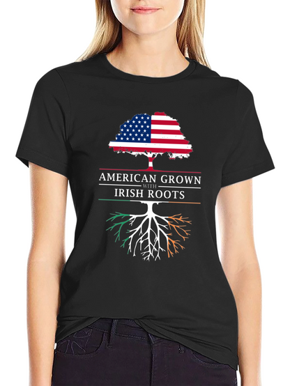 American Grown with Irish Roots T-Shirt