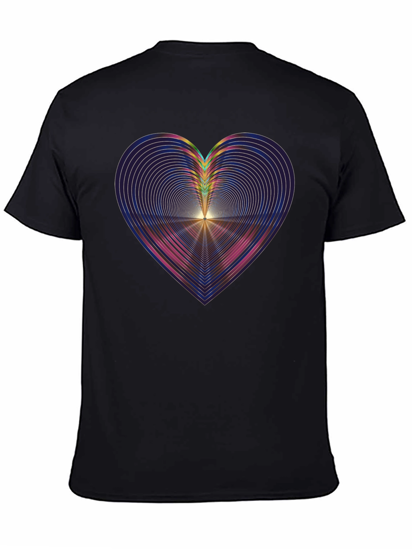 Abstract Heart Graphic Tee