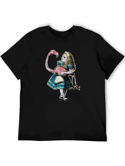 Alice in Wonderland Flamingo T-Shirt