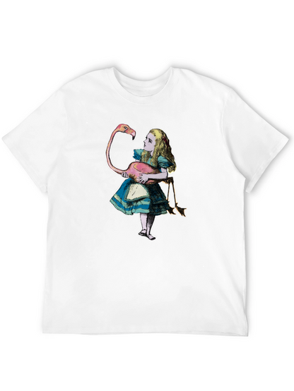 Alice in Wonderland Flamingo T-Shirt