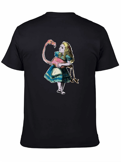 Alice in Wonderland Flamingo T-Shirt