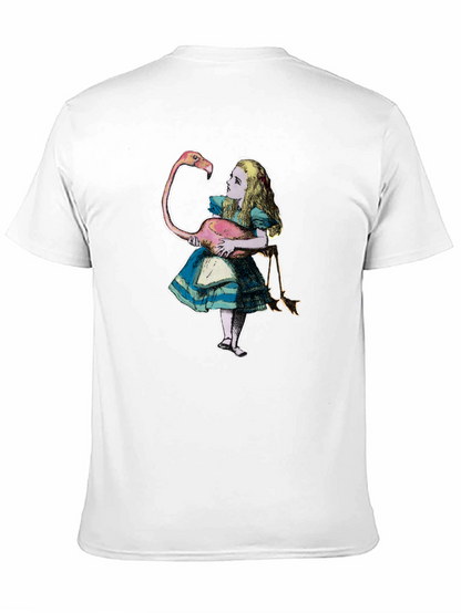 Alice in Wonderland Flamingo T-Shirt