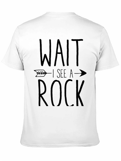 Wait I See a Rock Funny T-Shirt