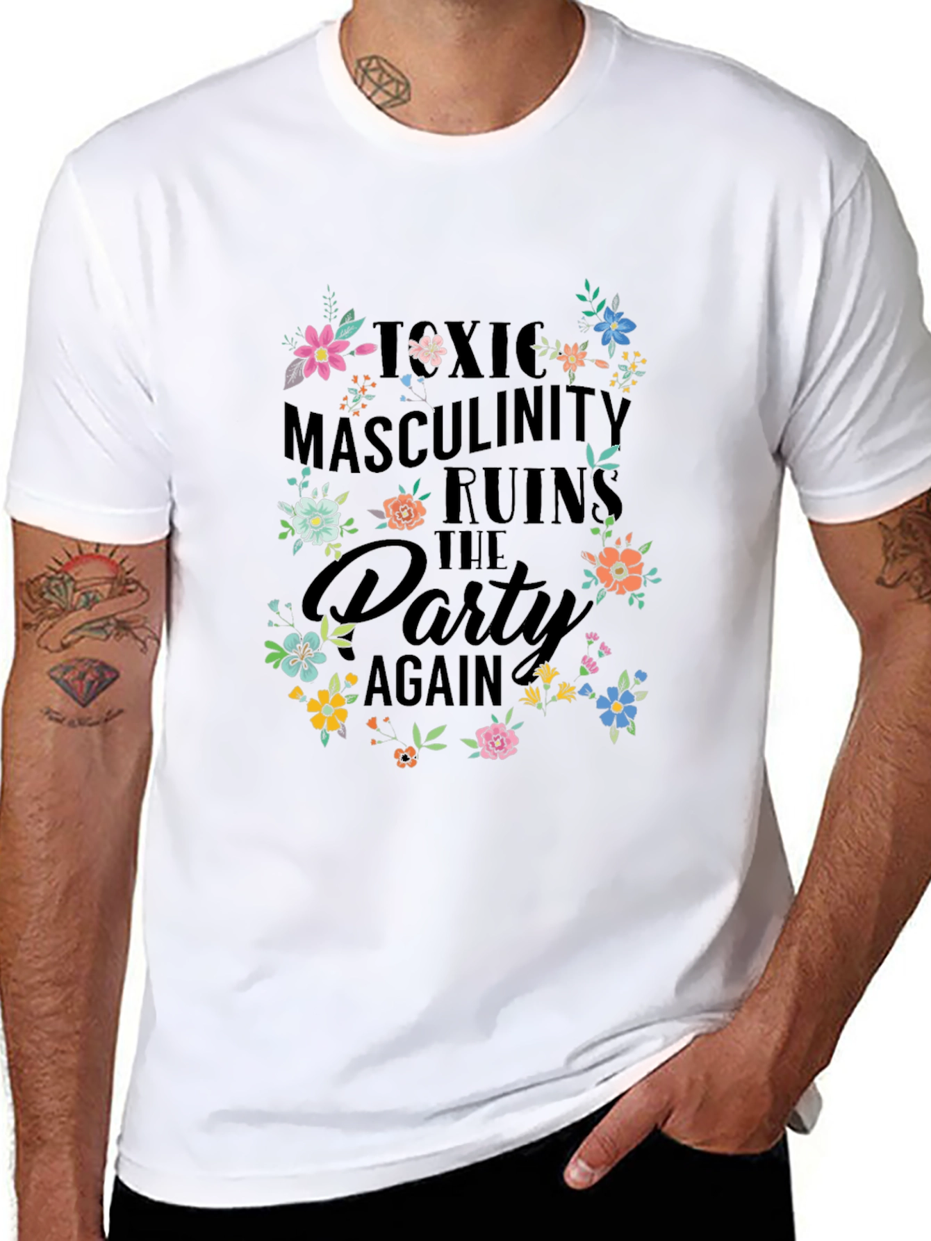 Toxic Masculinity Ruins the Party T-Shirt
