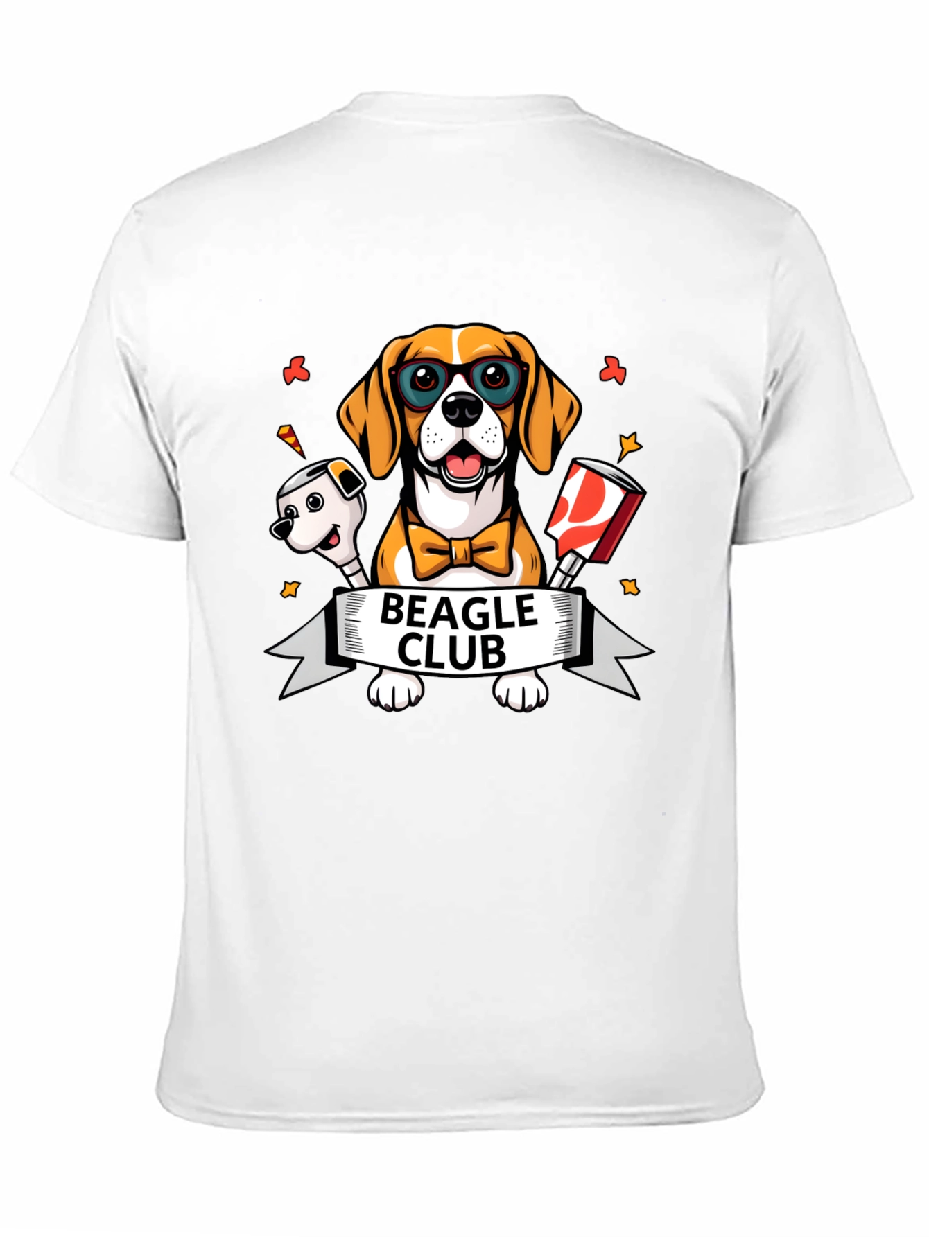 Beagle Club T-Shirt - Cute Dog Graphic Tee