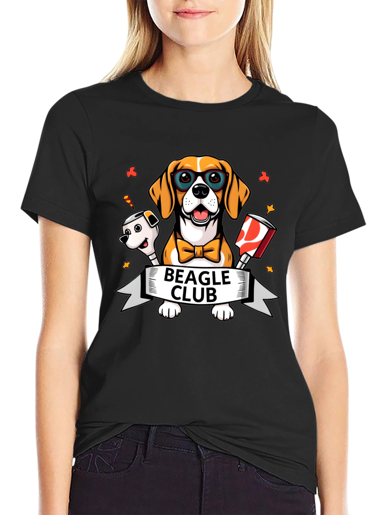 Beagle Club T-Shirt - Cute Dog Graphic Tee