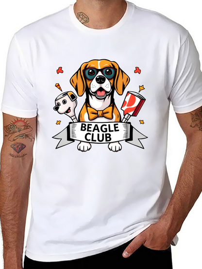 Beagle Club T-Shirt - Cute Dog Graphic Tee