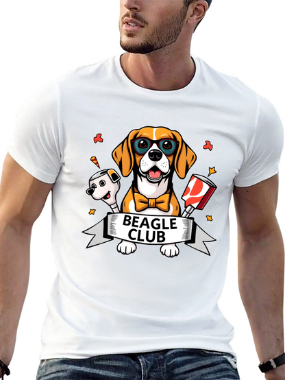 Beagle Club T-Shirt - Cute Dog Graphic Tee