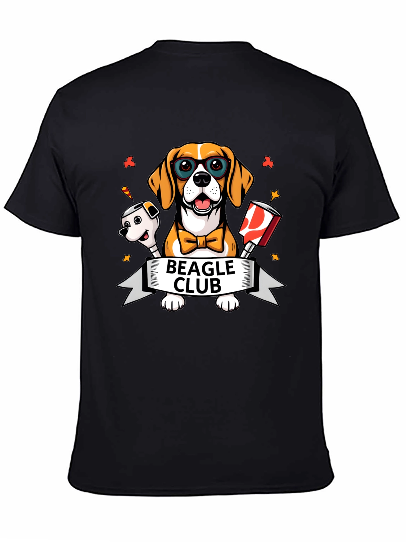 Beagle Club T-Shirt - Cute Dog Graphic Tee