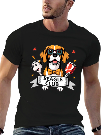 Beagle Club T-Shirt - Cute Dog Graphic Tee