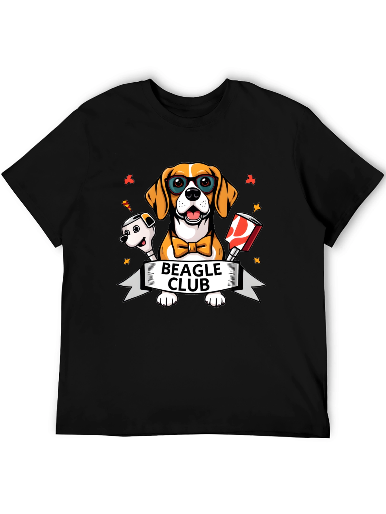 Beagle Club T-Shirt - Cute Dog Graphic Tee