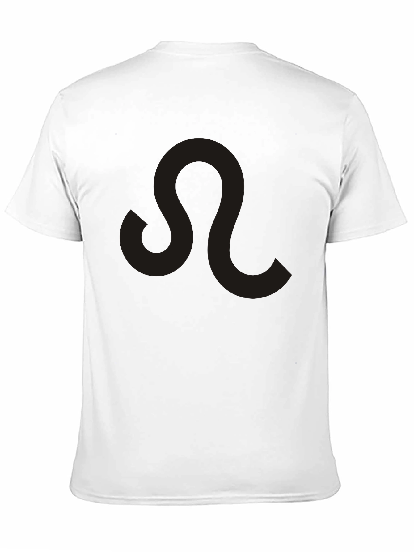 Black Leo Zodiac Graphic Tee