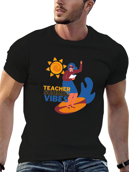 Teacher Summer Vibes Graphic Tee