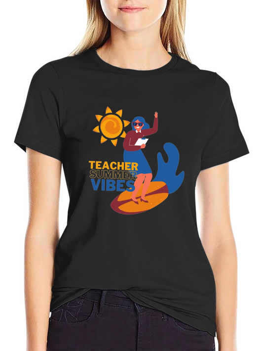 Teacher Summer Vibes Graphic Tee