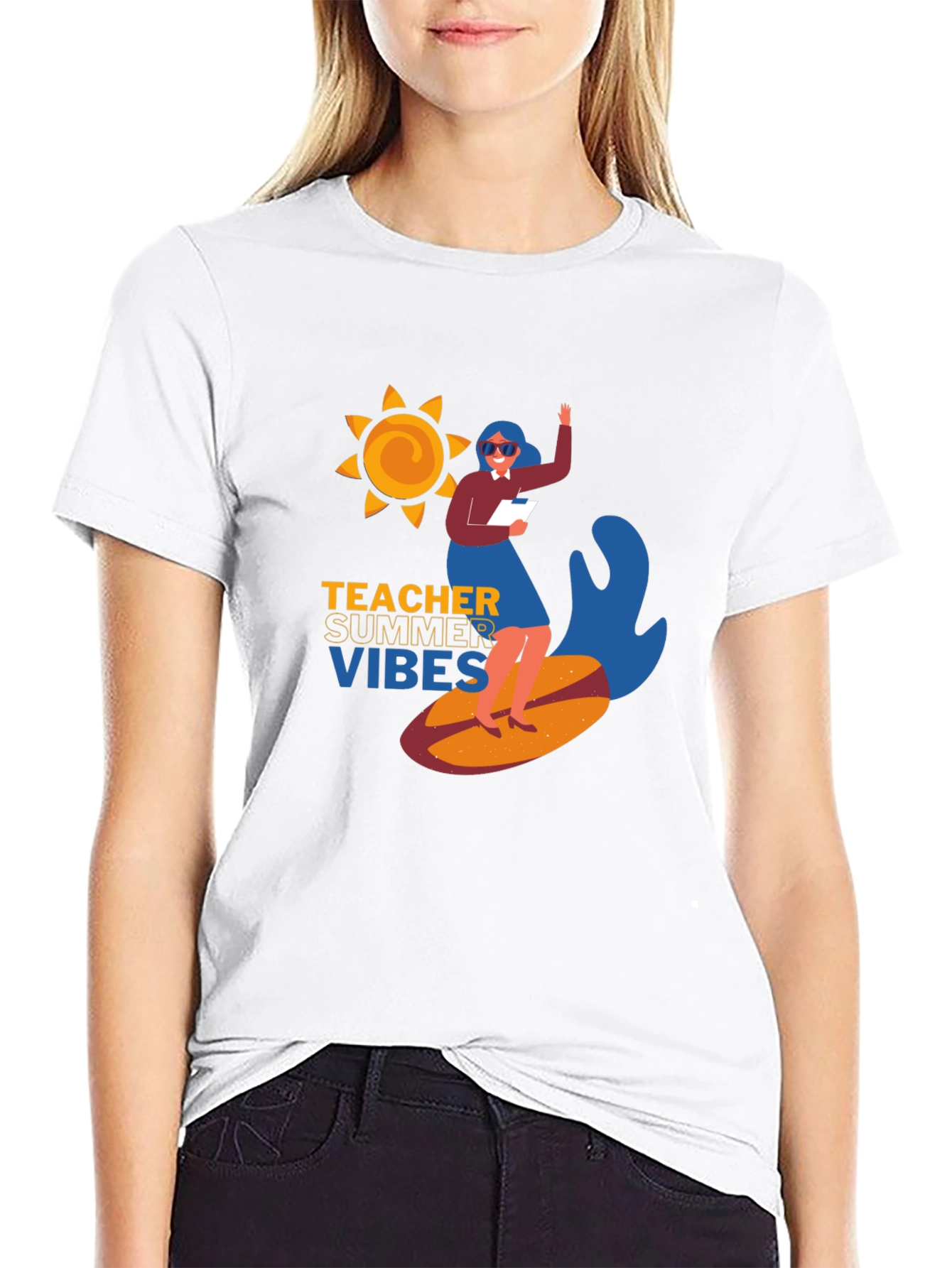 Teacher Summer Vibes Graphic Tee