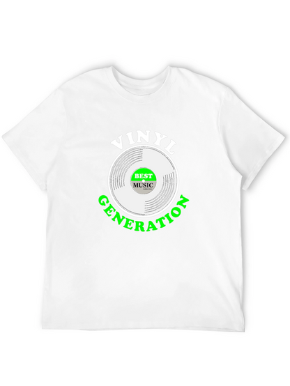 Vinyl Generation Graphic T-Shirt - Music Lovers Tee